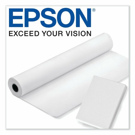 EPSON Exhibition Canvas, 23 mil, 60" x 40 ft, Satin White S045253